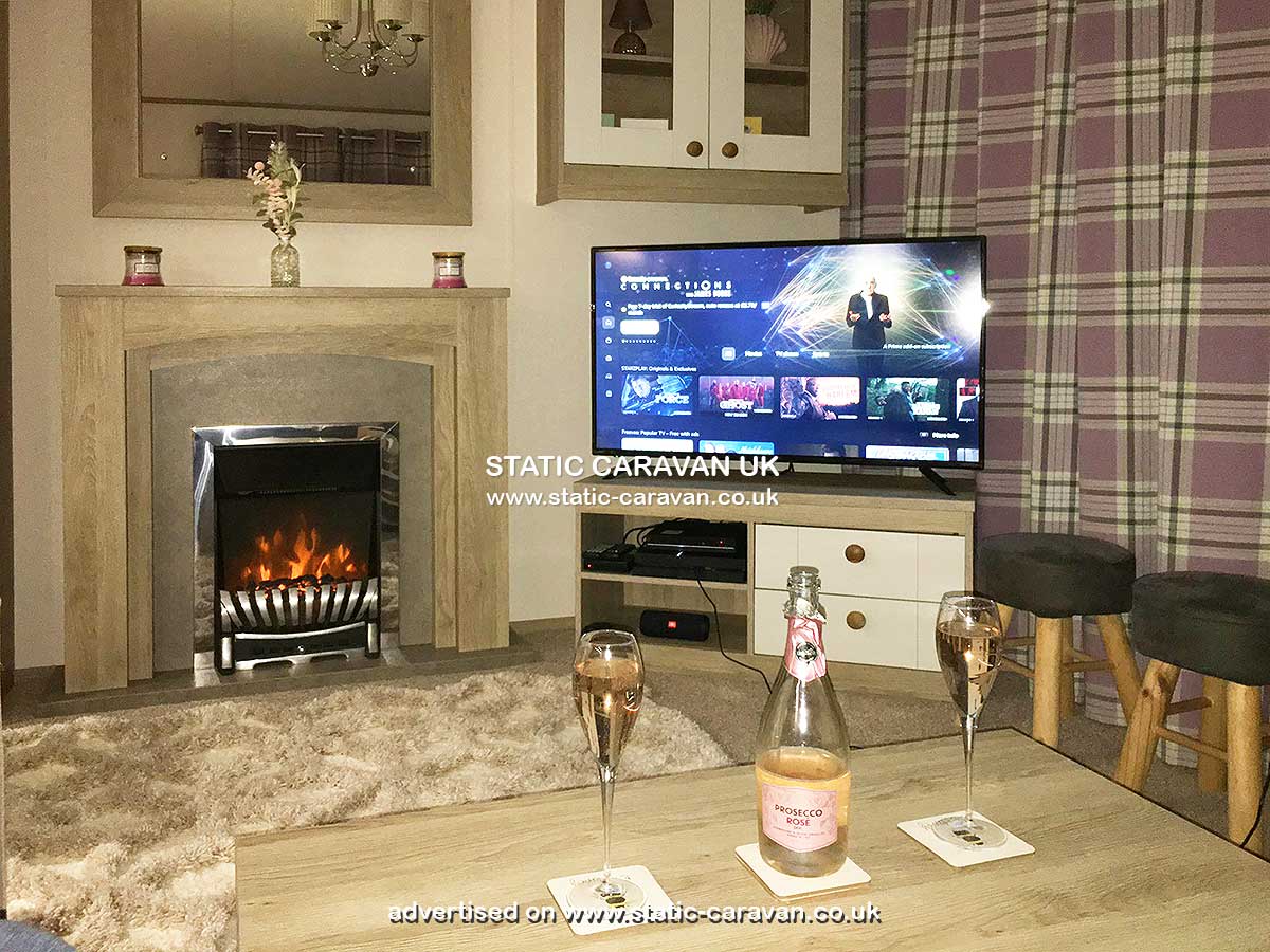 Caravan for hire Merlin Mead at Thornwick Bay, Flamborough, Bridlington, East Yorkshire