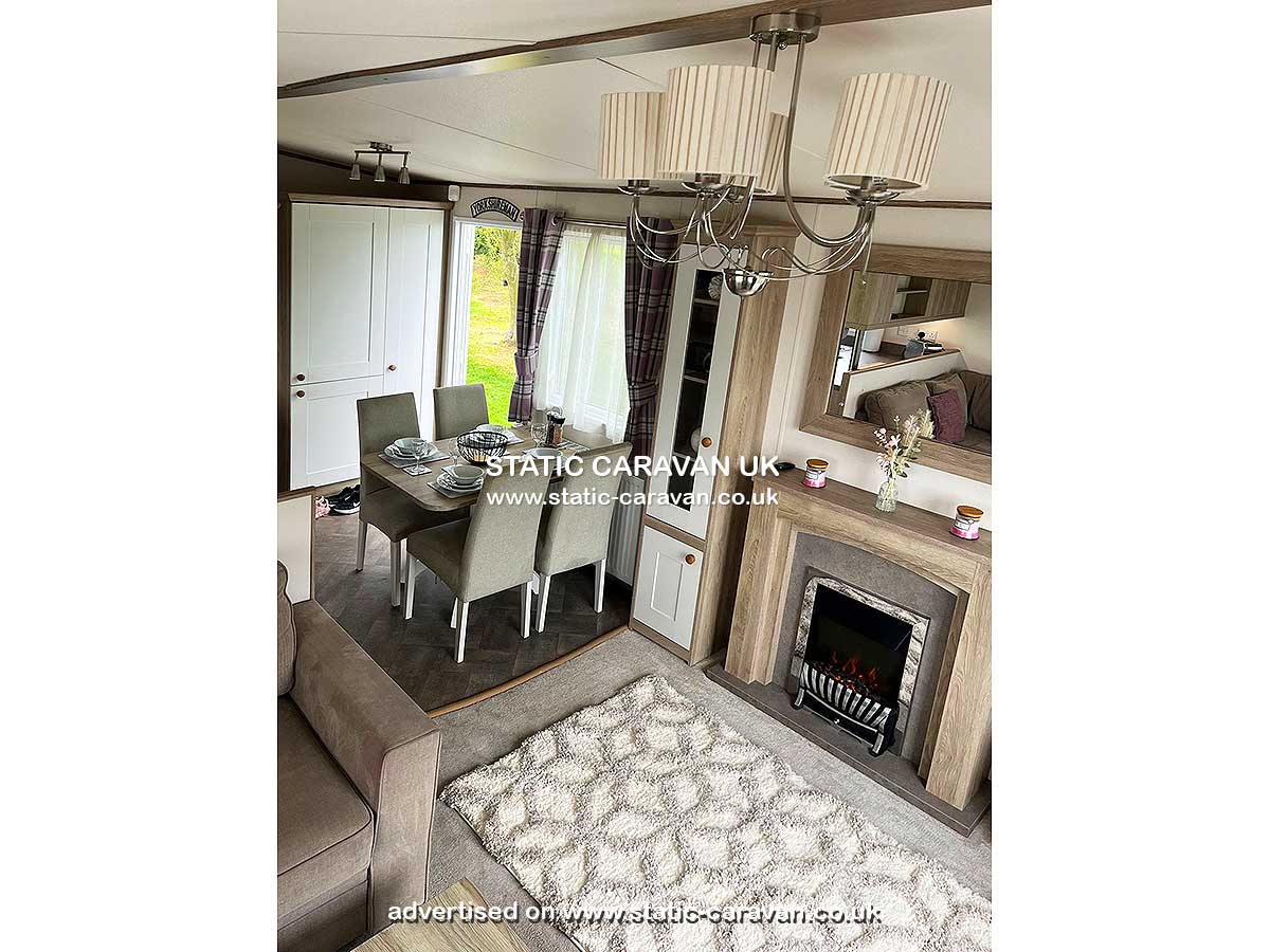 Caravan for hire Merlin Mead at Thornwick Bay, Flamborough, Bridlington, East Yorkshire