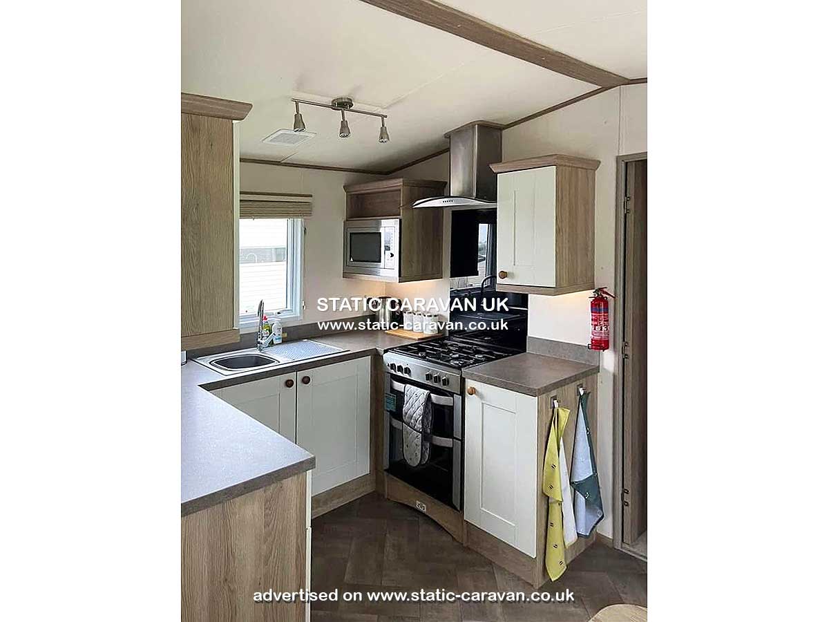 Caravan for hire Merlin Mead at Thornwick Bay, Flamborough, Bridlington, East Yorkshire