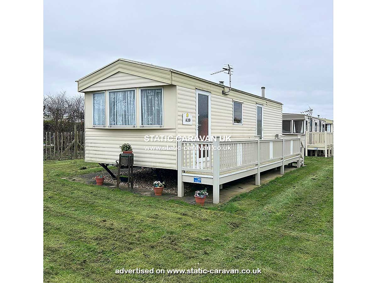 Static Caravan for hire at A20, Towervans Holiday Park, Mablethorpe, Lincolnshire