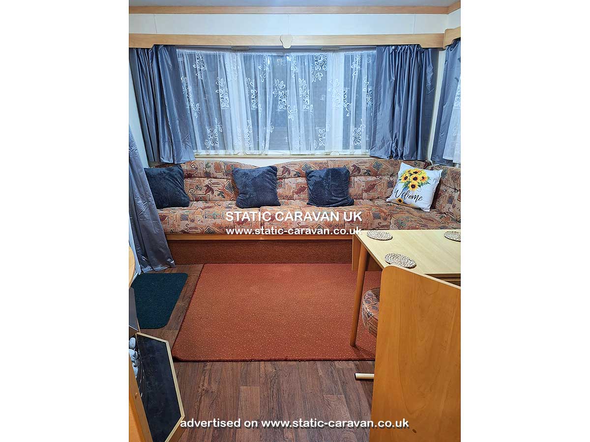 Caravan for hire A20 at Towervans Holiday Park, Mablethorpe, Lincolnshire