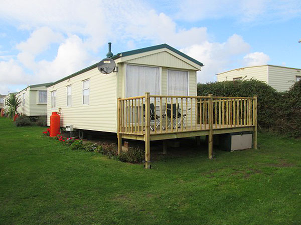 Caravan holiday rental Number 6 at The Gap, East Runton, Cromer, Norfolk