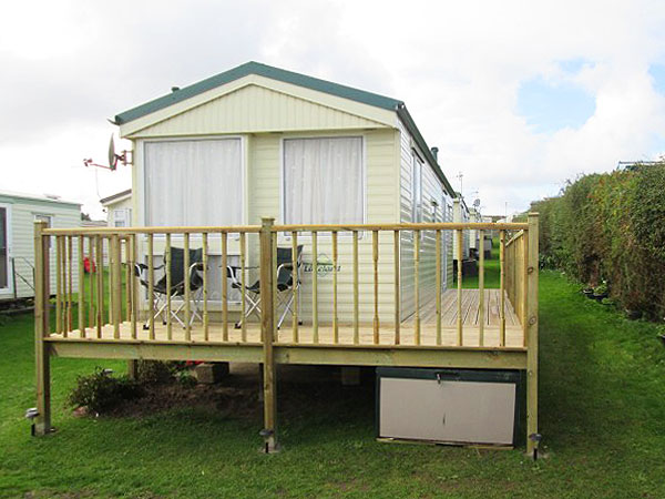 Caravan holiday rental Number 6 at The Gap, East Runton, Cromer, Norfolk