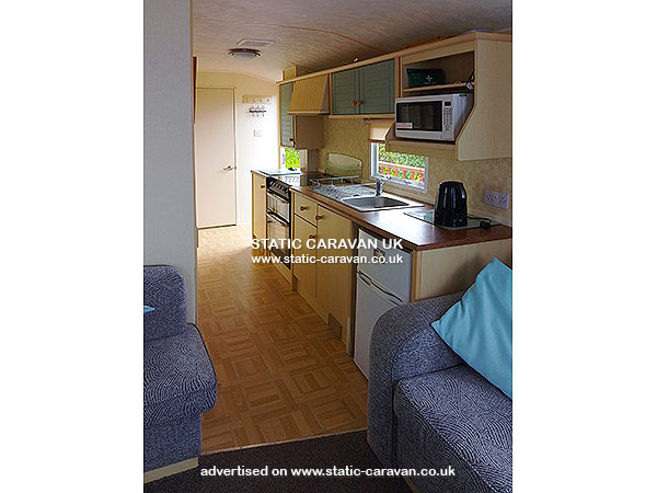 Caravan for hire Number 6 at The Gap, East Runton, Cromer, Norfolk