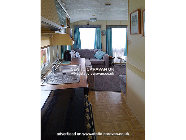 Caravan for hire Number 6 at The Gap, East Runton, Cromer, Norfolk