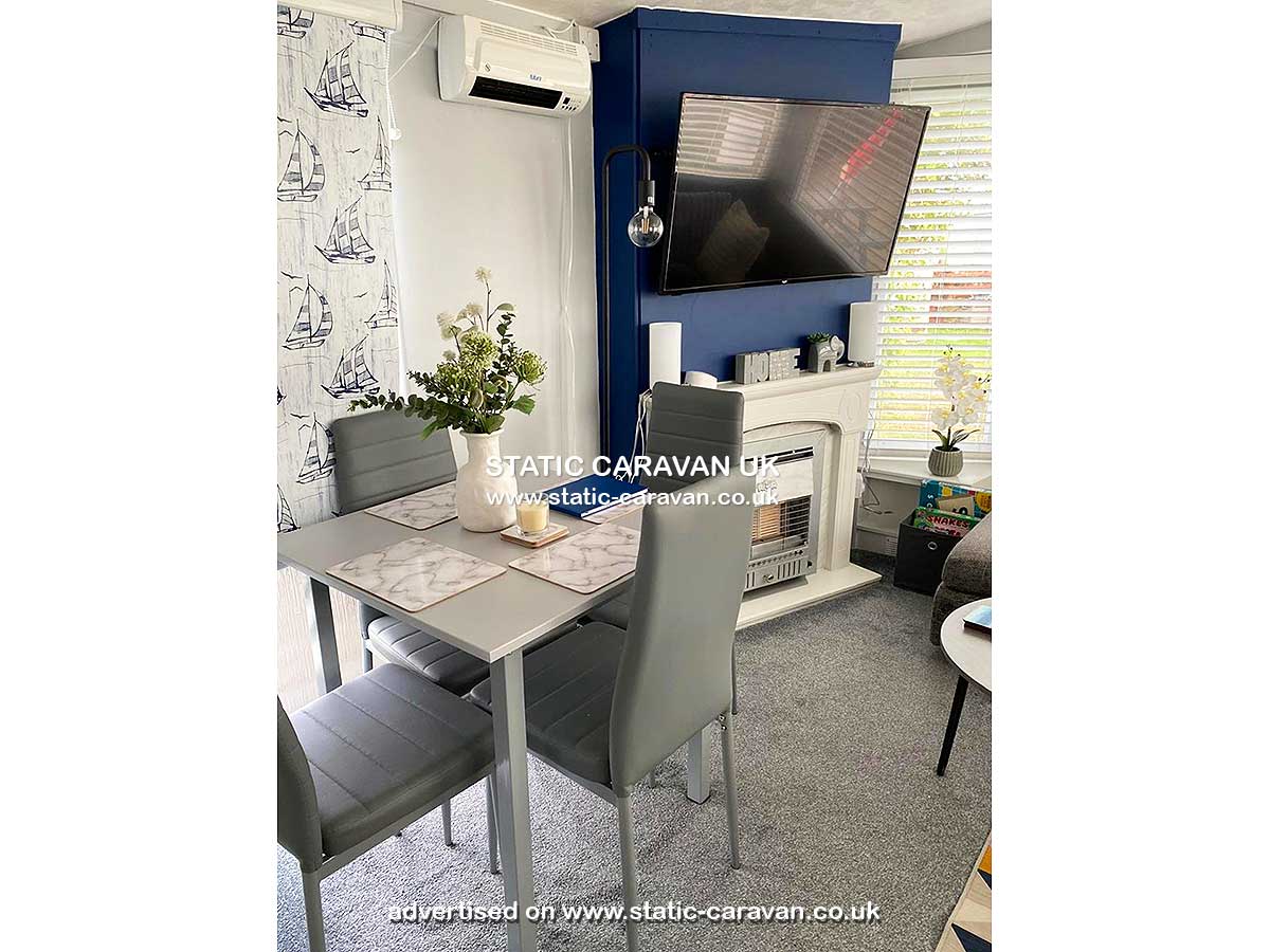 Caravan for hire 61a at Trimingham House, Nr Cromer, Norfolk