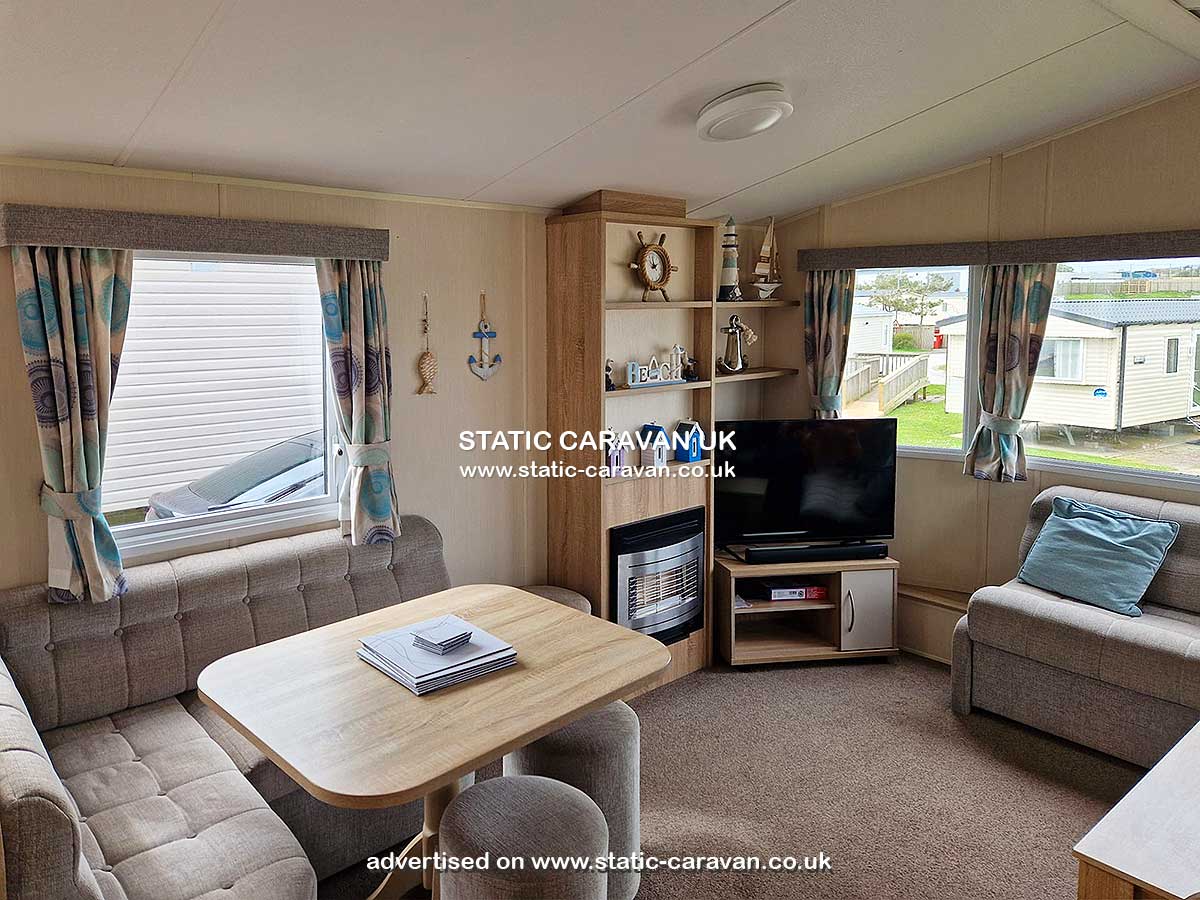 Caravan for hire Fairings 18 at Perran Sands, Perranporth, Cornwall