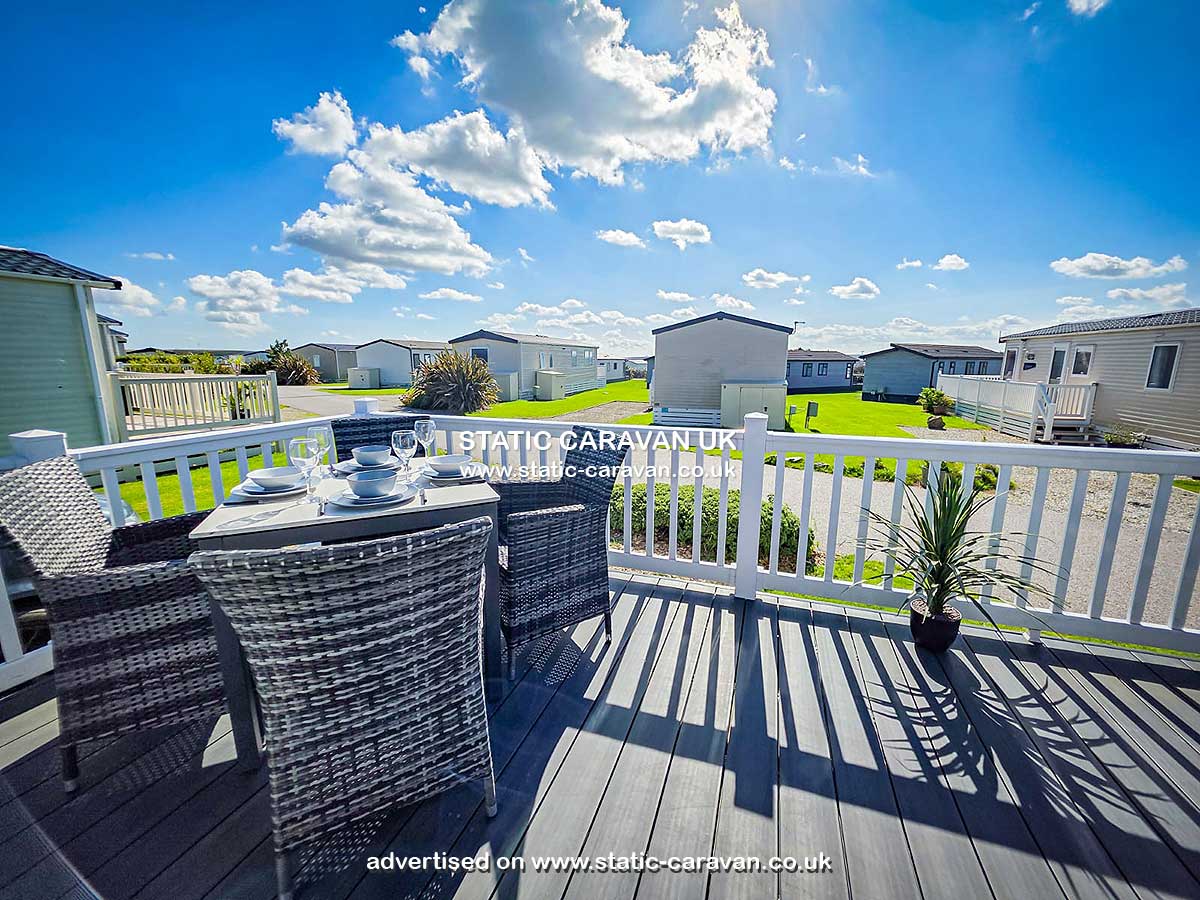 Static Caravan for hire at Bude 6, Newperran Holiday Park, Hendra Croft, Goonhaven, Nr Newquay, Cornwall