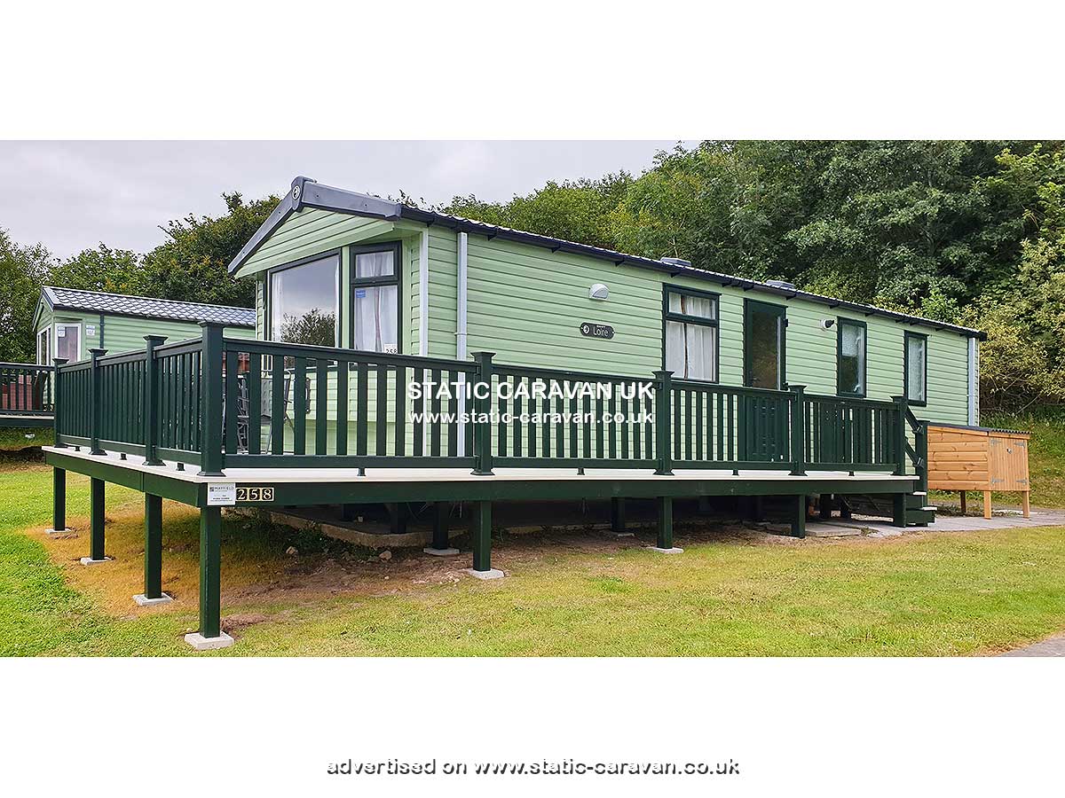 Static Caravan for hire at 258 Chestnut Forest, White Acres, Nr Newquay, Cornwall