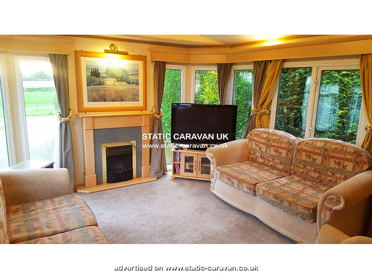 Caravan for hire Whitethorn at Whitethorn Farm, Cropton, Pickering, North Yorkshire