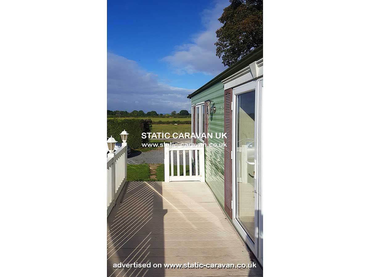 Caravan for hire Whitethorn at Whitethorn Farm, Cropton, Pickering, North Yorkshire