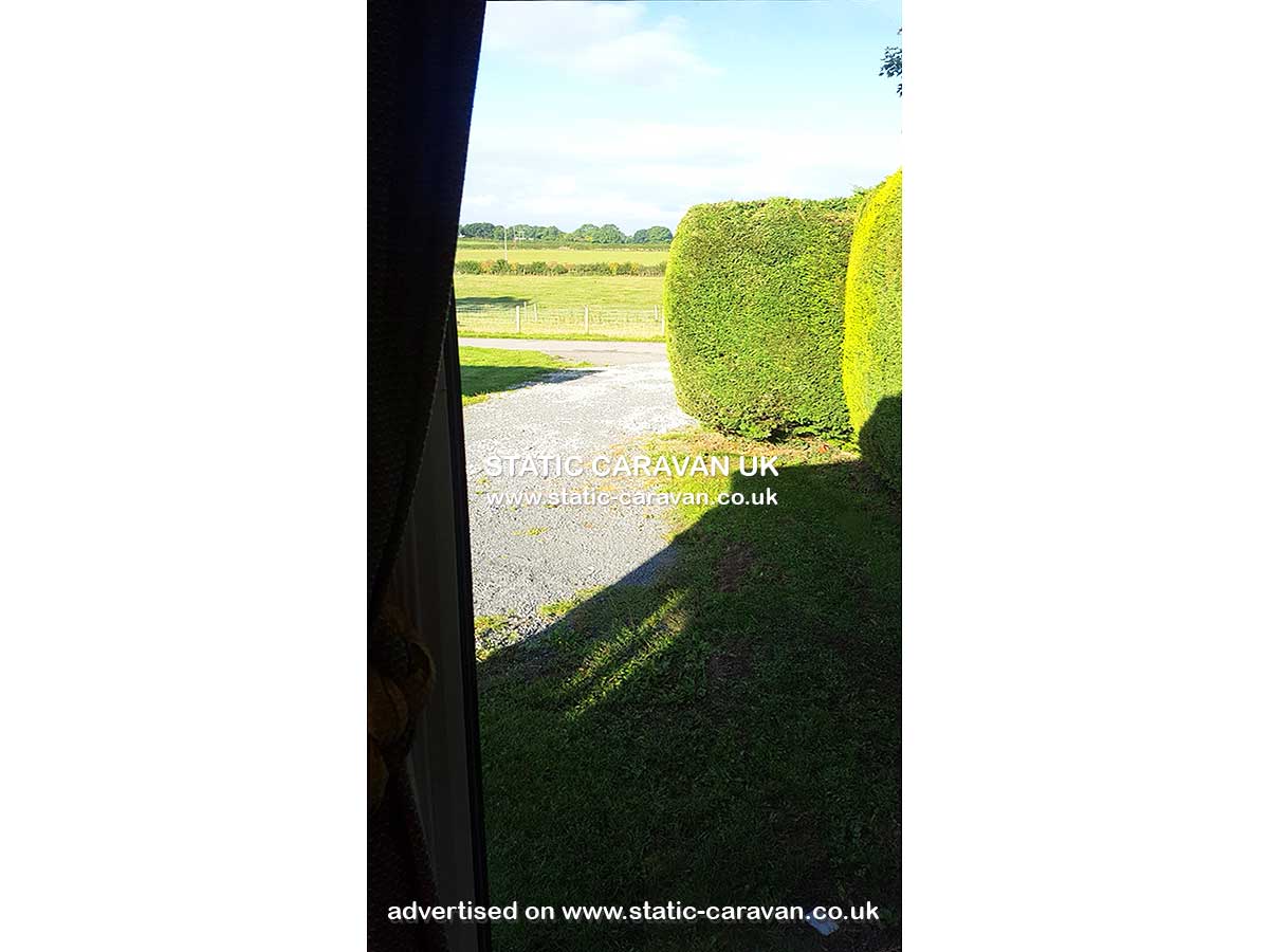 Caravan for hire Whitethorn at Whitethorn Farm, Cropton, Pickering, North Yorkshire