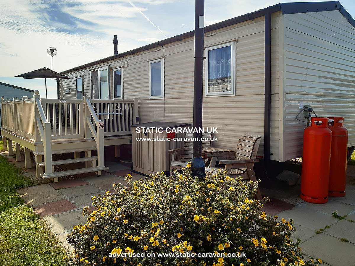 Caravan holiday rental Rose Bank E3 at Primrose Valley, Filey, Scarborough, North Yorkshire