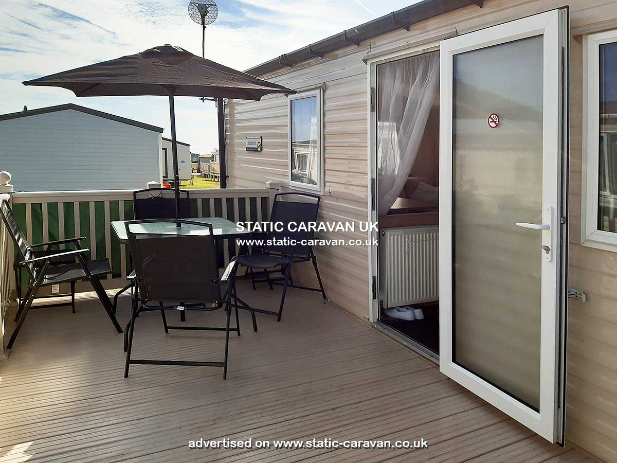 Caravan holiday rental Rose Bank E3 at Primrose Valley, Filey, Scarborough, North Yorkshire