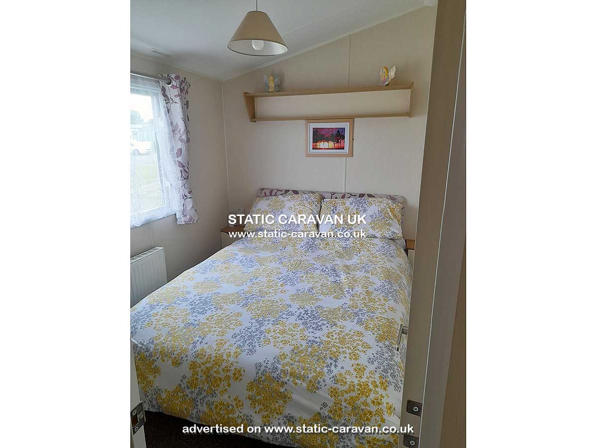 Caravan for hire Rose Bank E3 at Primrose Valley, Filey, Scarborough, North Yorkshire