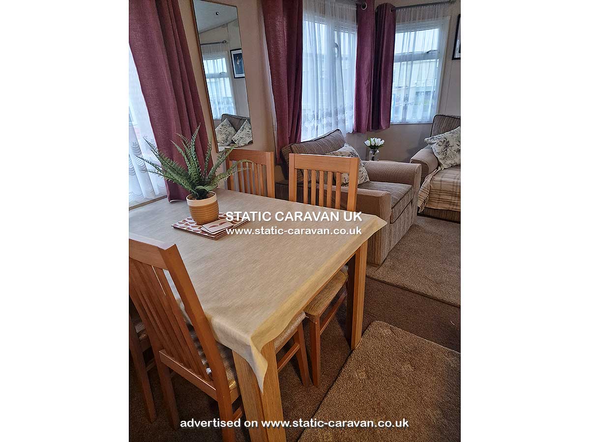 Caravan for hire 141 at The Wolds, Ingoldmells, Skegness, Lincolnshire