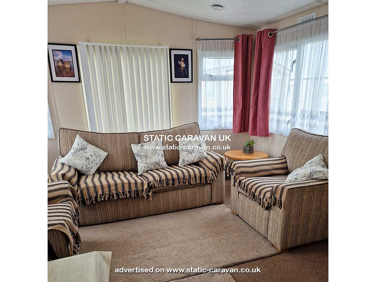 Caravan for hire 141 at The Wolds, Ingoldmells, Skegness, Lincolnshire