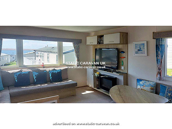 Caravan for hire 16 Swan View at Littlesea, Weymouth, Dorset