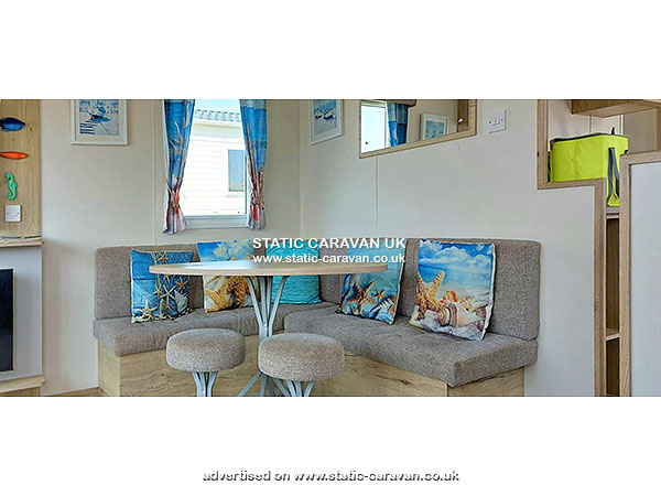 Caravan for hire 16 Swan View at Littlesea, Weymouth, Dorset